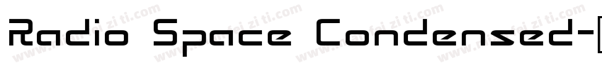 Radio Space Condensed字体转换
